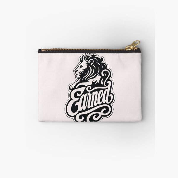 Item preview, Earned inscription with stylized quadruped designed and sold by Tsugraf Designs.