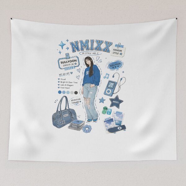 Item preview, Sullyoon NMIXX Shirt, Nmixx Sullyoon Kpop Tee, Nmixx Vintage Retro Shirt, Nmixx Member Graphic Tee, Nmixx Merch Comfort Colors Shirt designed and sold by BerryHand.