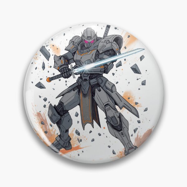 Item preview, Another of Mecha Warrior Cyberpunk Battle Combat Manga Art Shirt designed and sold by The Fine Print by BassAddict.