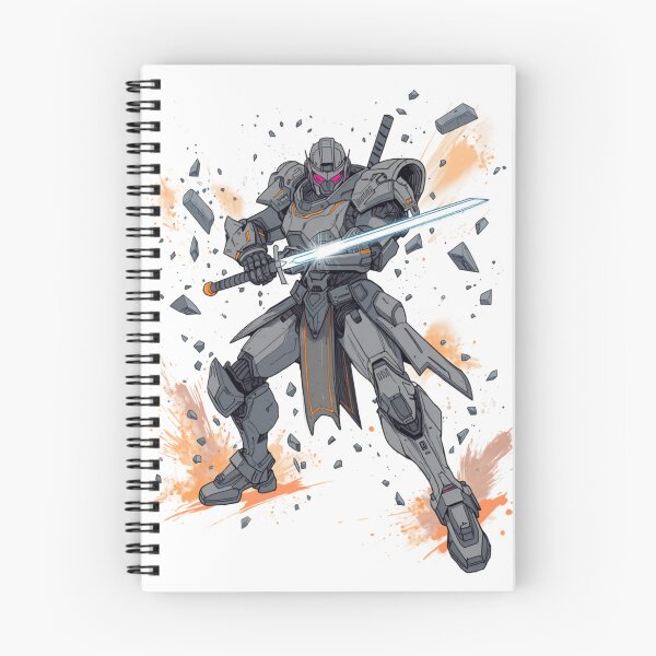 Item preview, Another of Mecha Warrior Cyberpunk Battle Combat Manga Art Shirt designed and sold by The Fine Print by BassAddict.