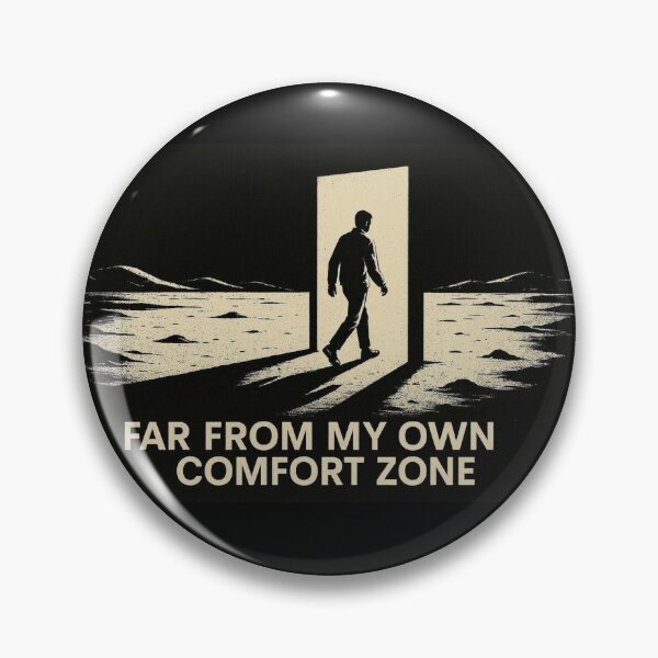 Item preview, Far From My Own Comfort Zone - Glowing Doorway Aesthetic designed and sold by AcosDesign.