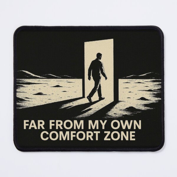 Item preview, Far From My Own Comfort Zone - Glowing Doorway Aesthetic designed and sold by AcosDesign.