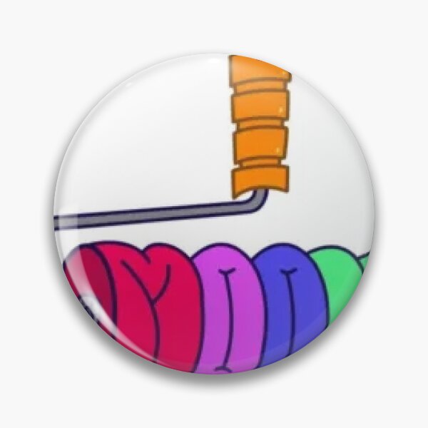 Item preview, Colorful Paint Roller Art designed and sold by BoldeetArtistry.