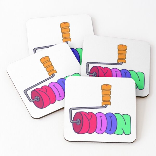Item preview, Colorful Paint Roller Art designed and sold by BoldeetArtistry.
