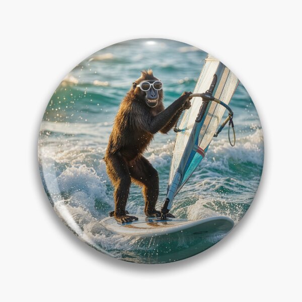Item preview, Black Macaque Flees the Forest for the Sea designed and sold by Tridentulus.