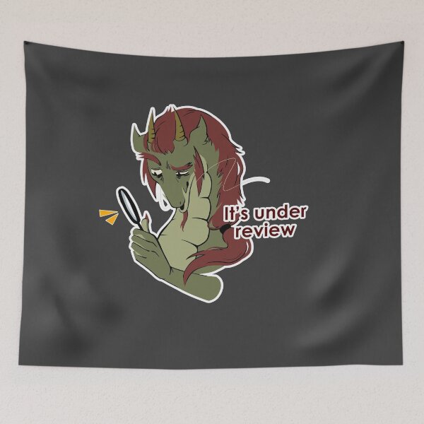Item preview, It's Under Review | Funny Approval Process Monster designed and sold by Mammoths.