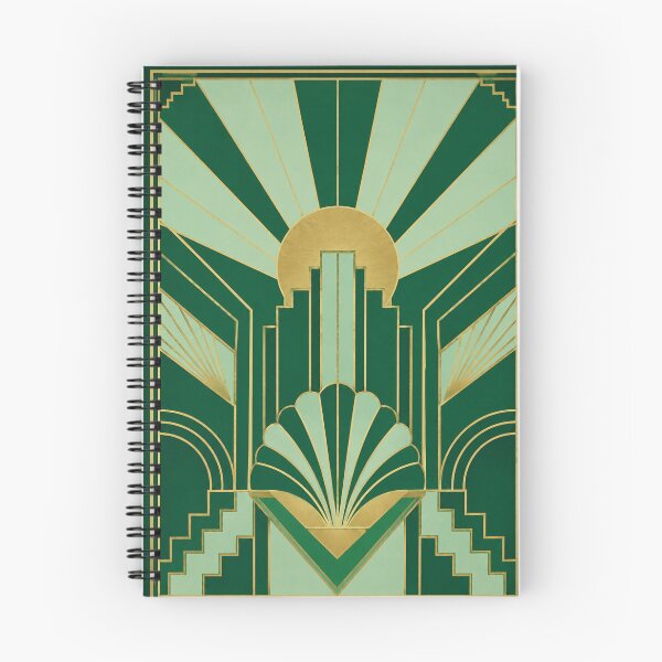 Item preview, Emerald Deco Sunrise designed and sold by DrizzyV.