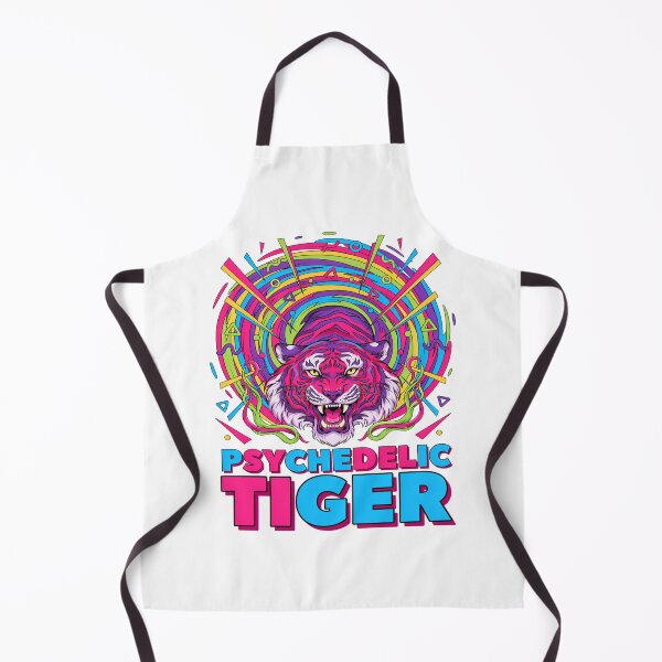 Item preview, Abstract Striped Feline Swirling Geometric Art designed and sold by ColeLaniTrading.