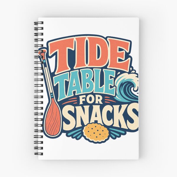 Item preview, Tide Table For Snacks Coastal designed and sold by aihrgdesign.