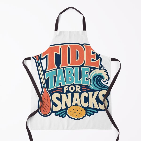 Item preview, Tide Table For Snacks Coastal designed and sold by aihrgdesign.