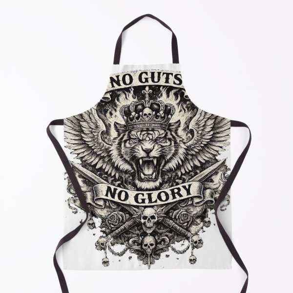 Item preview, No Guts No Glory Tiger Design designed and sold by 199xstudio.