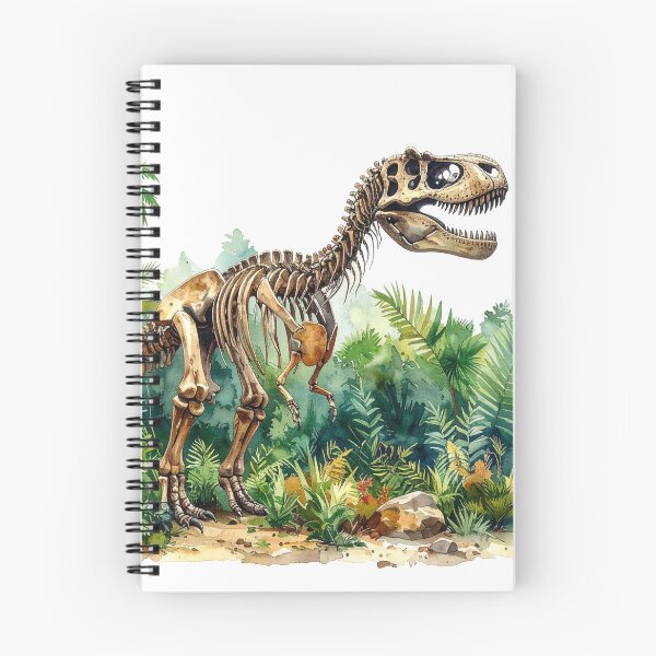 Item preview, T-rex skeleton in the jungle, dinosaur designed and sold by LiskoDesign.