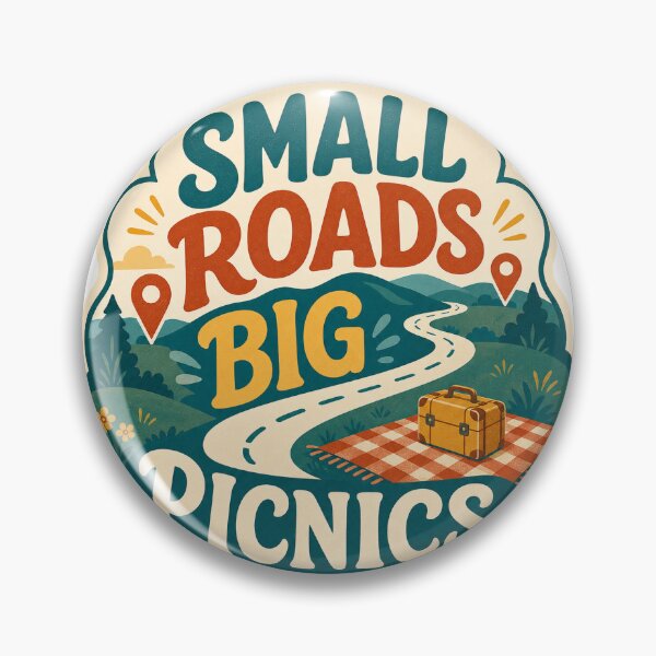 Artikelvorschau, Small Roads Big Picnics Travel entworfen und verkauft von aihrgdesign.