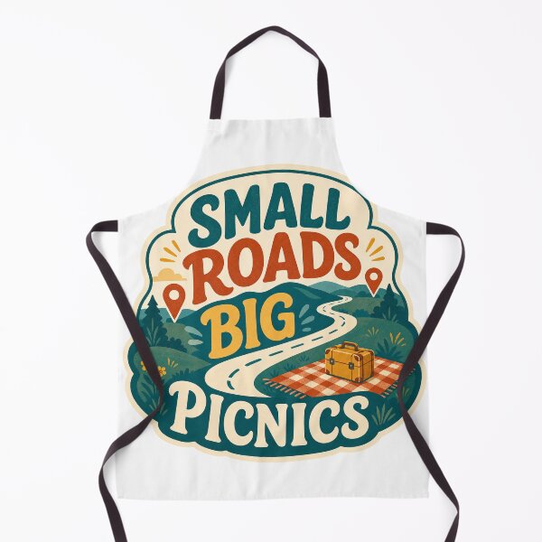 Item preview, Small Roads Big Picnics Travel designed and sold by aihrgdesign.