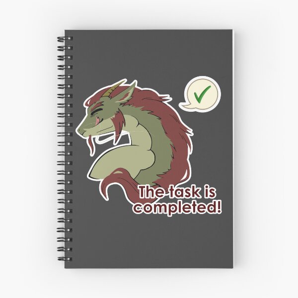 Item preview, The Task Is Completed! | Funny Work Monster designed and sold by Mammoths.