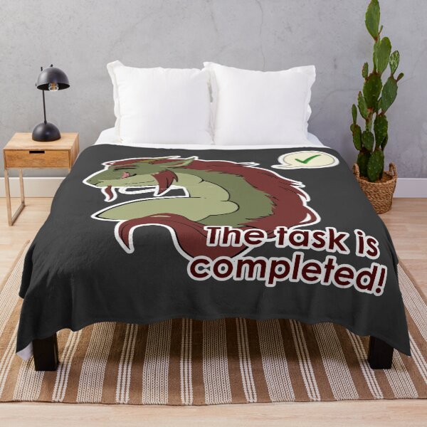 Item preview, The Task Is Completed! | Funny Work Monster designed and sold by Mammoths.
