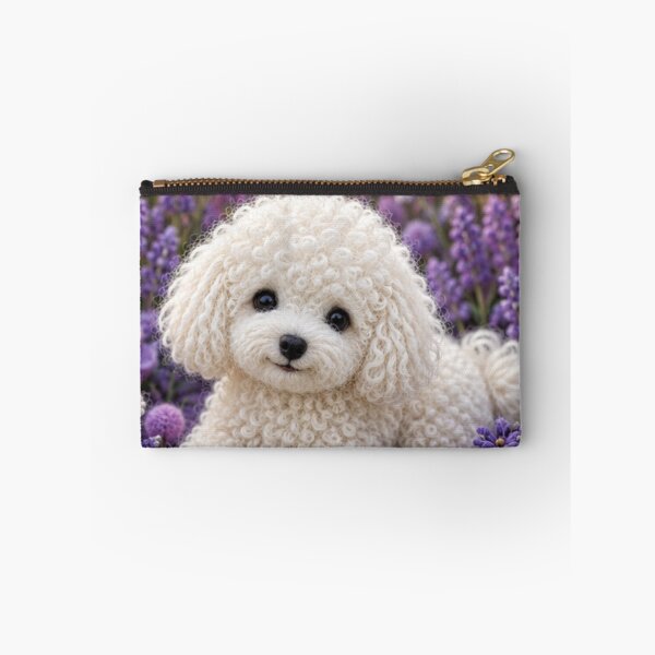 Item preview,  Little dog in a field of flowers designed and sold by Galart58.