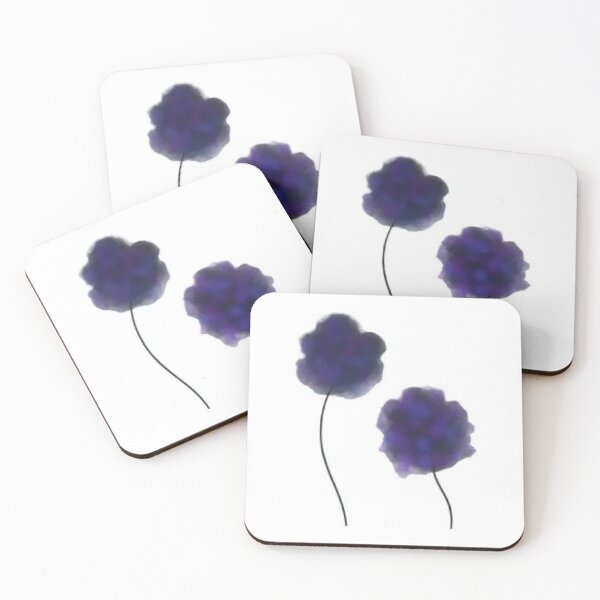 Item preview, DarkPurpleFlorals designed and sold by Graphilows.