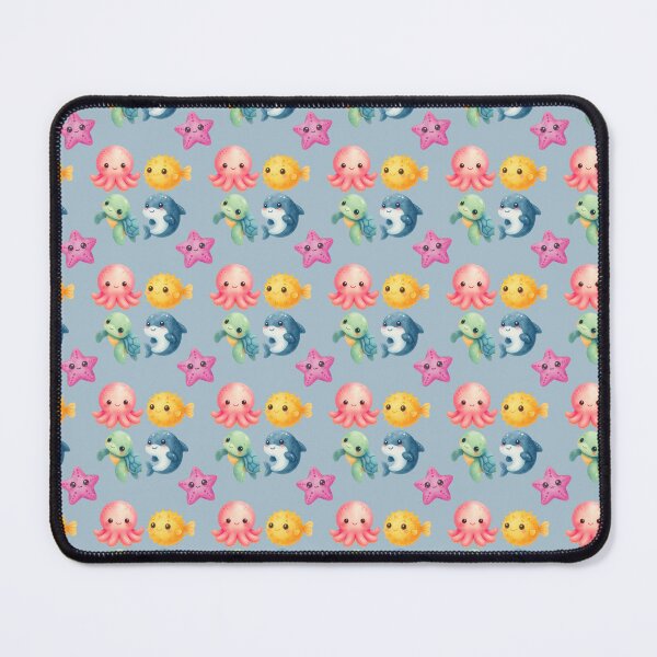 Item preview, Cute Kawaii Sea Animals Ocean Creature baby Ocean Aesthetic designed and sold by Art IN Pack.