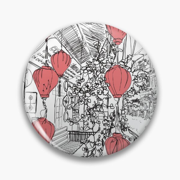 Item preview, Red Lanterns in Hong Kong  designed and sold by Glockers99.