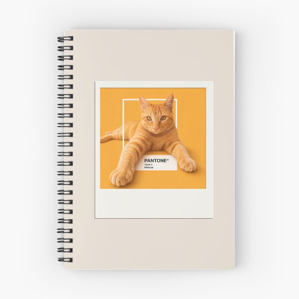 Item preview, Orange Cat Poster | Funny Cat Wall Art | Animal Illustration designed and sold by MakitoDesign.