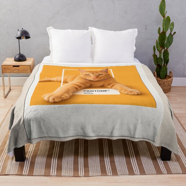 Item preview, Orange Cat Poster | Funny Cat Wall Art | Animal Illustration designed and sold by MakitoDesign.