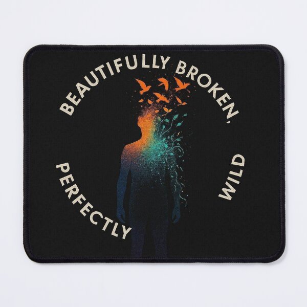 Item preview, Beautifully Broken Perfectly Wild - Neon Bird Dispersion designed and sold by AcosDesign.