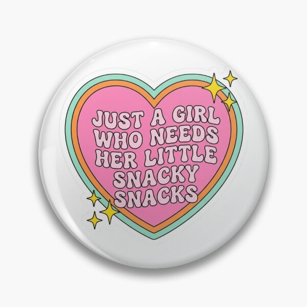 Item preview, Just A Girl Who Needs Her Little Snacky Snacks designed and sold by raedattia.