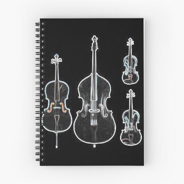 Item preview, The Four Strings - Violin, Viola, Cello, Bass  designed and sold by Thornepalmer.