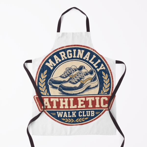 Item preview, Marginally Athletic Walk Club Badge designed and sold by aihrgdesign.