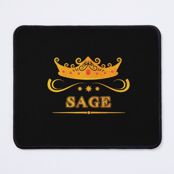 Item preview, Sage Personalized Name With Crown - Cool & Custom Gift for Girls, Teens designed and sold by Oussinc.