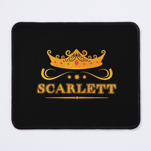 Item preview, Scarlett Personalized Name With Crown - Cool & Custom Gift for Girls, Teens designed and sold by Oussinc.