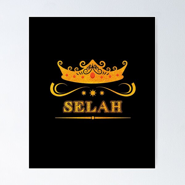 Item preview, Selah Personalized Name With Crown - Cool & Custom Gift for Girls, Teens designed and sold by Oussinc.