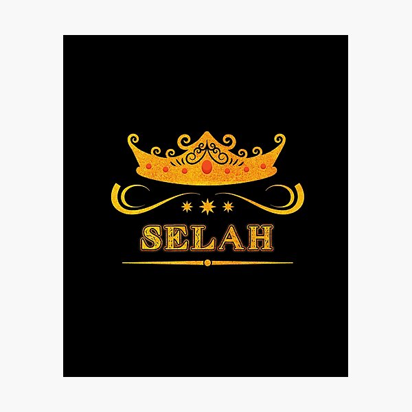 Item preview, Selah Personalized Name With Crown - Cool & Custom Gift for Girls, Teens designed and sold by Oussinc.