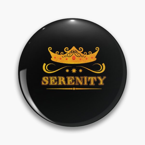 Item preview, Serenity Personalized Name With Crown - Cool & Custom Gift for Girls, Teens designed and sold by Oussinc.