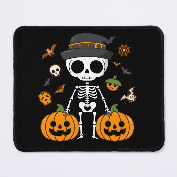 Item preview, Copy of Halloween skeleton in kawaii style designed and sold by uunaa.