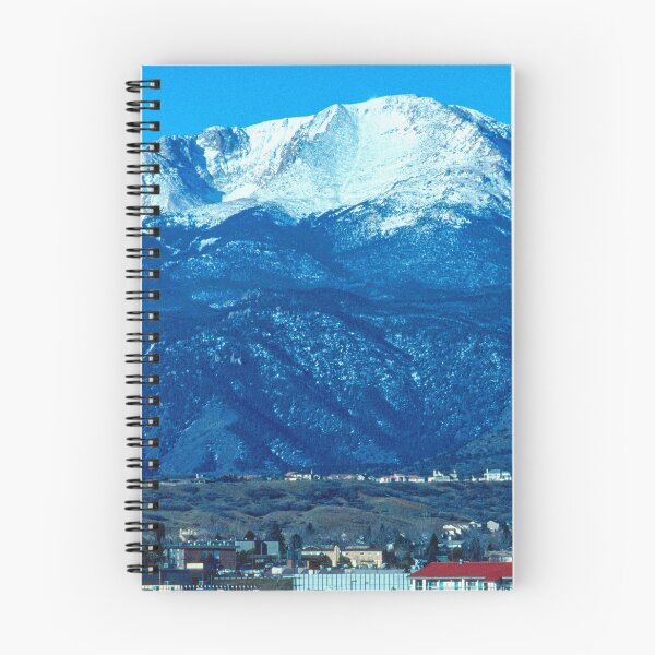 Item preview, Pikes Peak, Town View, Colorado Rocky Mountains, Manitou Springs, 1998 designed and sold by AMacGPhilly.