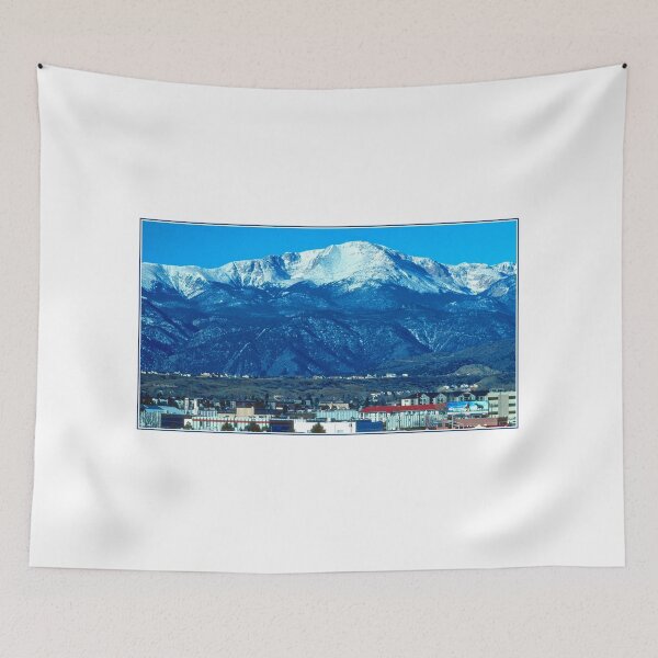 Item preview, Pikes Peak, Town View, Colorado Rocky Mountains, Manitou Springs, 1998 designed and sold by AMacGPhilly.