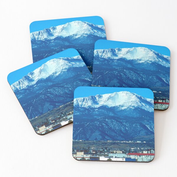 Item preview, Pikes Peak, Town View, Colorado Rocky Mountains, Manitou Springs, 1998 designed and sold by AMacGPhilly.
