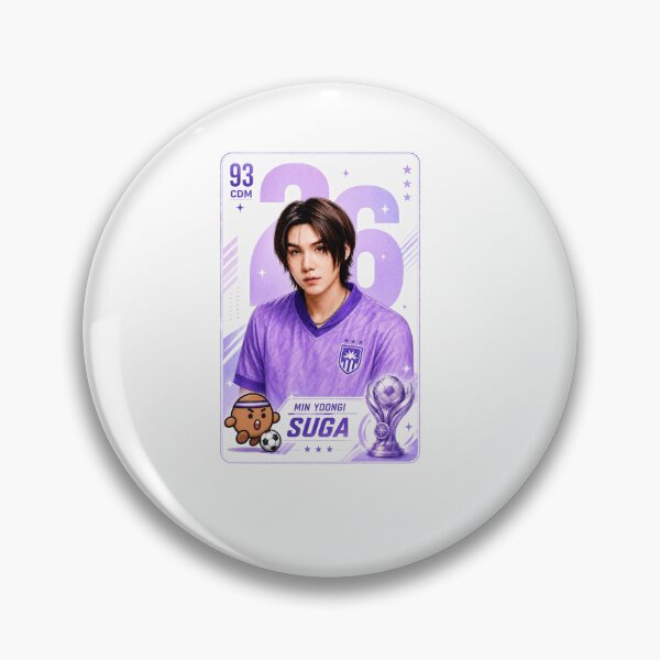 Item preview, Suga Soccer Card Shirt, Min Yoongi Purple Kpop Sport Tee, BTS Fan Art Unisex Shirt, Gift For Army, Comfort Colors Shirt designed and sold by BerryHand.