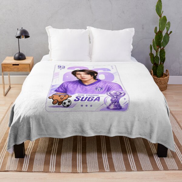 Item preview, Suga Soccer Card Shirt, Min Yoongi Purple Kpop Sport Tee, BTS Fan Art Unisex Shirt, Gift For Army, Comfort Colors Shirt designed and sold by BerryHand.