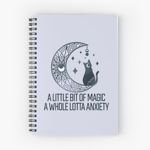 Item preview, A Little Bit Of Magic A Whole Lotta Anxiety - Celestial Cat designed and sold by the-Z3nith.