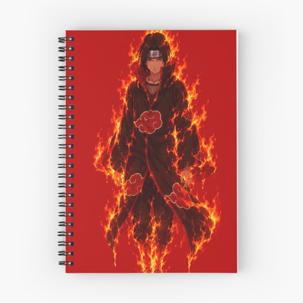Item preview, Blazing Akatsuki Warrior Inferno Art designed and sold by ZenOtaku Lab.