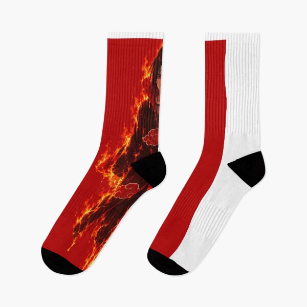 Item preview, Blazing Akatsuki Warrior Inferno Art designed and sold by ZenOtaku Lab.