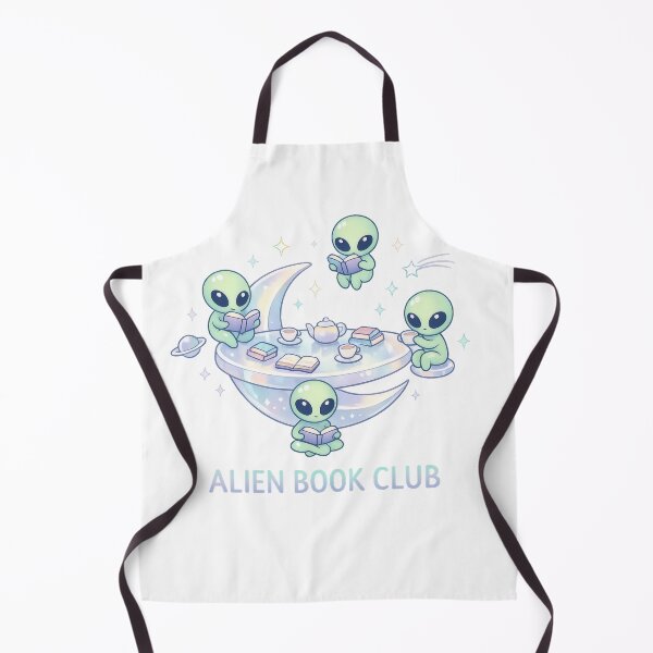 Item preview, Alien Book Club Crescent Moon designed and sold by TheRealTaria.