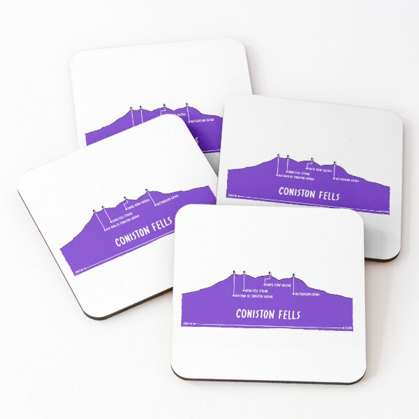 Aperçu de l'œuvre Mug de randonnée Coniston Fells Lake District (v1) créée et vendue par LazloWoodbine.
