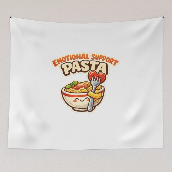 Item preview, Emotional Support Pasta designed and sold by TheRealTaria.