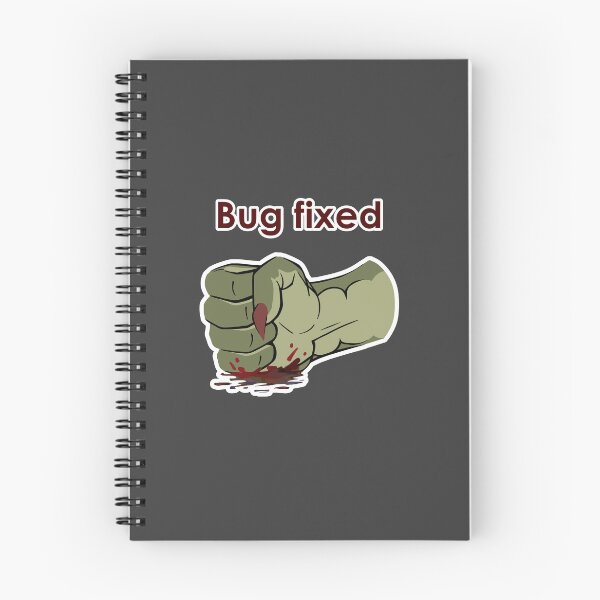 Item preview, Bug Fixed | Funny Developer & QA Monster designed and sold by Mammoths.