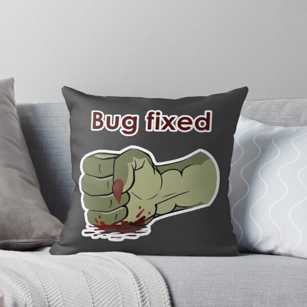Item preview, Bug Fixed | Funny Developer & QA Monster designed and sold by Mammoths.