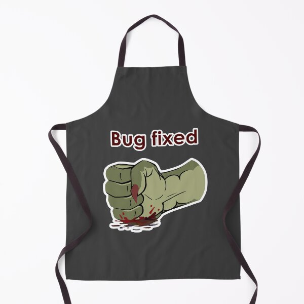 Item preview, Bug Fixed | Funny Developer & QA Monster designed and sold by Mammoths.